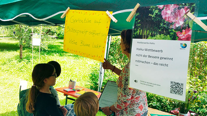 Haikus aus den ÖBZ-Gärten